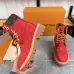 Louis Vuitton x Timberland boots for Louis Vuitton Unisex Shoes 3.5CM #B44131