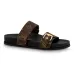 Louis Vuitton Sandals Unisex Monogram Open Toe Casual Style #9999925240