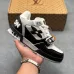 Louis Vuitton Remarque Low Top Lace-Up Leather Casual Sneakers #A68729