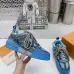 Louis Vuitton Skate Sneakers LV Trainer Blue #9999928636