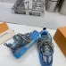 Louis Vuitton Skate Sneakers LV Trainer Blue #9999928636