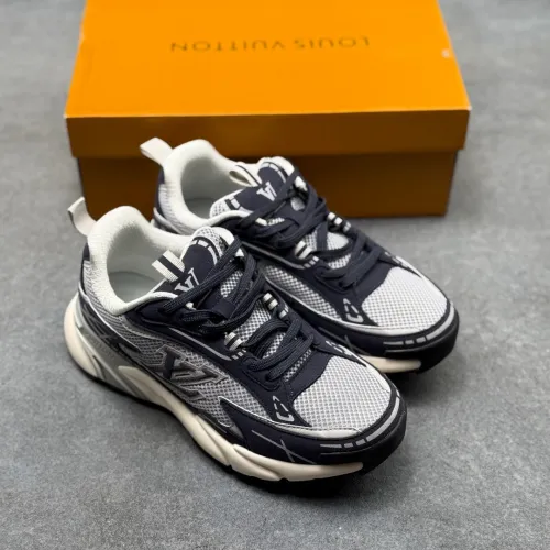 Louis Vuitton Tatic Runner Low Top Logo Lace-Up Casual Sneakers #A68704