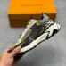Louis Vuitton Tatic Runner Low Top Logo Lace-Up Casual Sneakers #A68705
