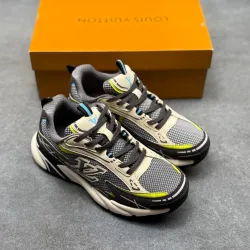 Louis Vuitton Tatic Runner Low Top Logo Lace-Up Casual Sneakers #A68705