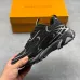 Louis Vuitton Tatic Runner Low Top Logo Lace-Up Casual Sneakers #A68706