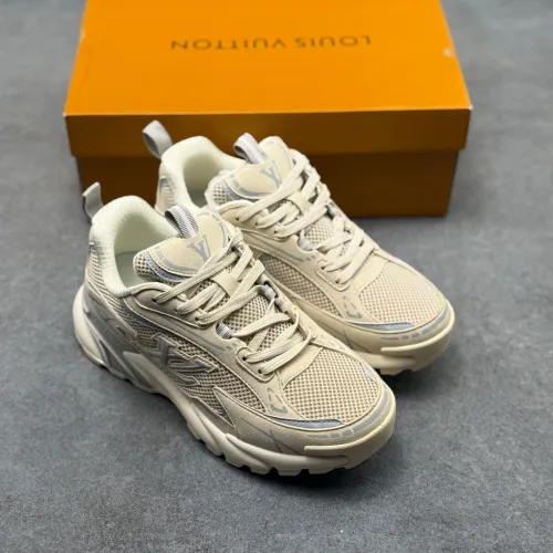 Louis Vuitton Tatic Runner Low Top Logo Lace-Up Casual Sneakers #A68708