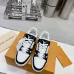 Louis Vuitton Trainer White black Louis Vuitton Monogram Sneakers  #B34839