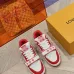 Louis Vuitton Unisex Sneakers Red/White #9999924828