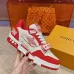 Louis Vuitton Unisex Sneakers Red/White #9999924828