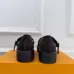 LV Metal Buckle Monogram Velvet Platform Mary Jane Shoes 4.5cm Heel #A68510