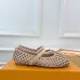 Louis Vuitton Shoes for Women's ROMY Flat Hollow Ballet Apricot #B48577