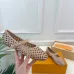 Louis Vuitton Shoes for Women's ROMY Flat Hollow Ballet Apricot #B48577