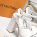 LV Chunky Heel Platform Ankle‑Strap Sandals 13cm Heel #A68606