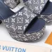 LV Chunky Heel Platform Ankle‑Strap Sandals 13cm Heel #A68609