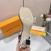 LV Crystal Heel Bow Slingback High‑Heel Sandals 7.5cm Heel #A68690