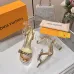 LV Crystal Heel Bow Slingback High‑Heel Sandals 7.5cm Heel #A68692