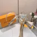 LV Crystal Heel Bow Slingback High‑Heel Sandals 7.5cm Heel #A68692