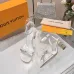 LV Crystal Heel Bow Slingback High‑Heel Sandals 7.5cm Heel #A68696