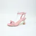 LV Crystal Heel Bow Slingback High‑Heel Sandals 7.5cm Heel #A68697
