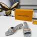 Louis Vuitton Shoes for Women's Louis Vuitton Slippers Heel height:5.5cm #B53966