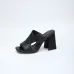 Louis Vuitton Shoes for Women's Louis Vuitton Slippers Heel height:9cm #B60927