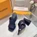 Louis Vuitton Shoes for Women's Louis Vuitton Slippers Heel height:9cm #B60928