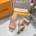 Louis Vuitton Shoes for Women's Louis Vuitton Slippers Heel height:9cm #B60931