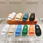 Louis Vuitton Shoes for Women's Louis Vuitton Slippers Waterfront Beach slippers #B53175