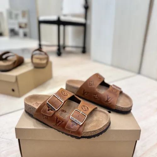 Louis Vuitton Shoes for Women's Louis Vuitton Slippers × BIRKENSTOCK #B62844
