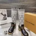 LV Monogram Knit Spliced Knee‑High Stretch Rider Boots #A68590