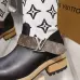 LV Monogram Knit Spliced Knee‑High Stretch Rider Boots #A68593