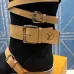 LV Suede Multi‑Buckle Mid‑Calf Rider Boots Flat Sole #A68632