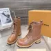 LV × Timberland 8‑Inch Co‑Branded Leather Work Boots #A68622