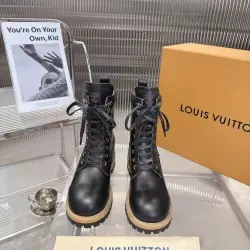 LV × Timberland 8‑Inch Co‑Branded Leather Work Boots #A68623