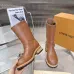 LV × Timberland 8‑Inch Co‑Branded Work Boots Rubber Lug Sole #A68620