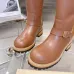 LV × Timberland 8‑Inch Co‑Branded Work Boots Rubber Lug Sole #A68620