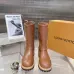 LV × Timberland 8‑Inch Co‑Branded Work Boots Rubber Lug Sole #A68620