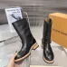 LV × Timberland 8‑Inch Co‑Branded Work Boots Rubber Lug Sole #A68621