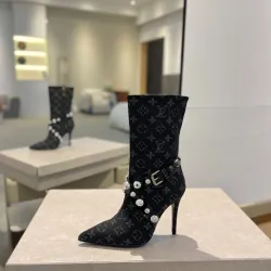 Louis Vuitton Shoes for Women's Louis Vuitton boots heel height:10cm #B58296