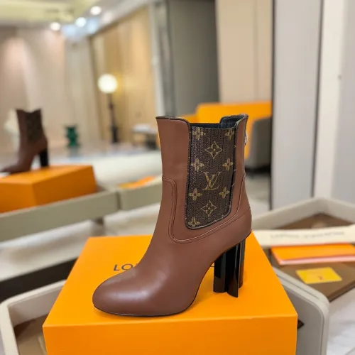 Louis Vuitton Shoes for Women's Louis Vuitton boots heel height:9cm #B58285
