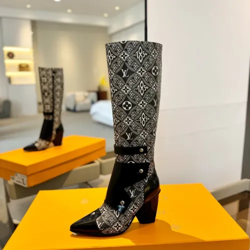 Louis Vuitton Shoes for Women's Louis Vuitton boots heel height:7.5cm #B58317