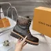 Louis Vuitton Unisex Monogram Patchwork Side‑Zip Combat Boots #A68516