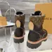 Louis Vuitton Unisex Monogram Patchwork Side‑Zip Combat Boots #A68516
