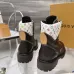 Louis Vuitton Unisex Monogram Patchwork Side‑Zip Combat Boots #A68518