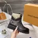 Louis Vuitton Unisex Monogram Patchwork Side‑Zip Combat Boots #A68519
