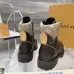Louis Vuitton Unisex Monogram Patchwork Side‑Zip Combat Boots #A68519