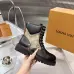 Louis Vuitton Unisex Monogram Patchwork Side‑Zip Combat Boots #A68521