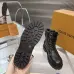 Louis Vuitton Unisex Monogram Patchwork Side‑Zip Combat Boots #A68522