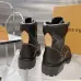 Louis Vuitton Unisex Monogram Patchwork Side‑Zip Combat Boots #A68522