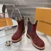 Louis Vuitton Unisex Suede Slip‑On Chelsea Ankle Boots #A68524